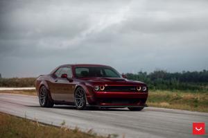 Dodge Challenger SRT Hellcat on Vossen Wheels (HF-3) 2019 года